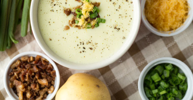 Loaded Baked Potato Soup Blendtec