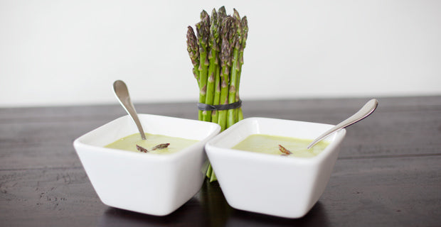 Fresh Asparagus Blender Soup • The View from Great Island